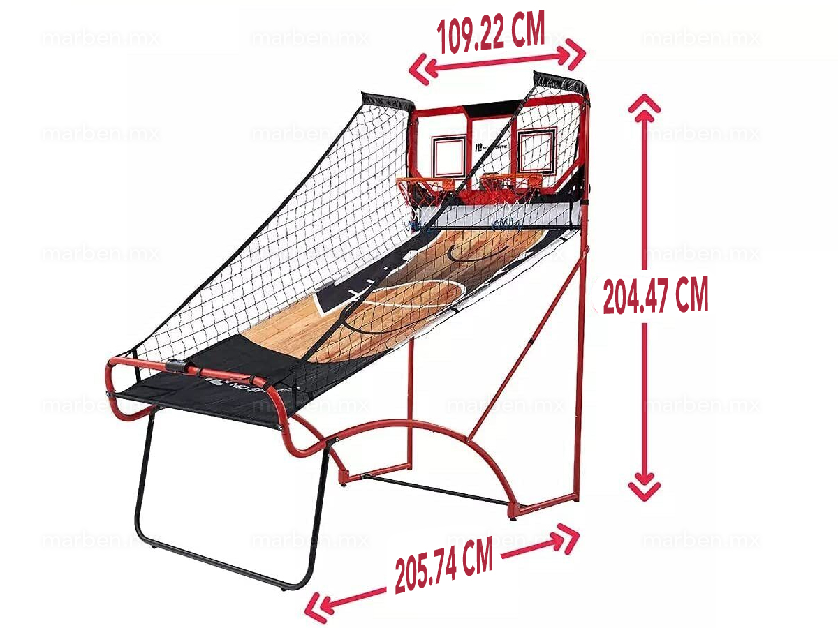 Juego de Básquetbol plegable para dos jugadores MDS - HOOPS 